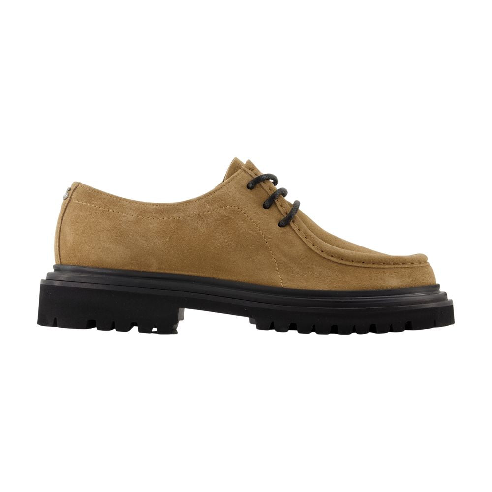 Women's Day Classic Hammer Derbies - Dolce&Gabbana - Leather - Brown