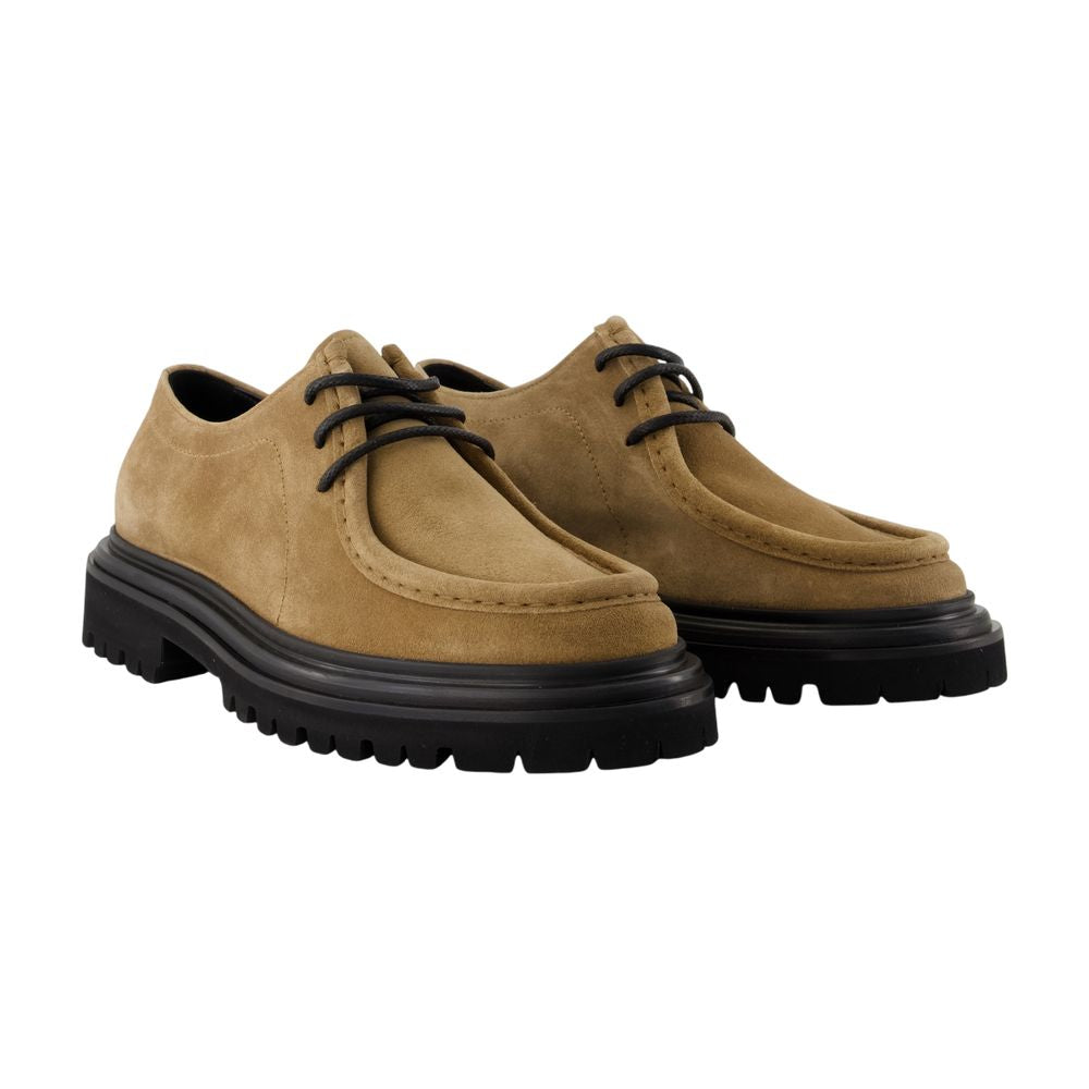 Women's Day Classic Hammer Derbies - Dolce&Gabbana - Leather - Brown