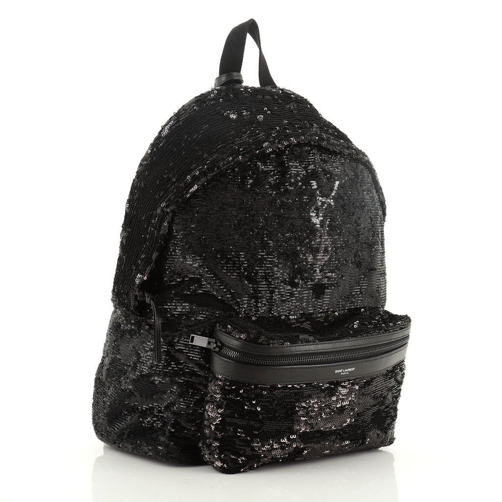 City Backpack Sequins Mini
