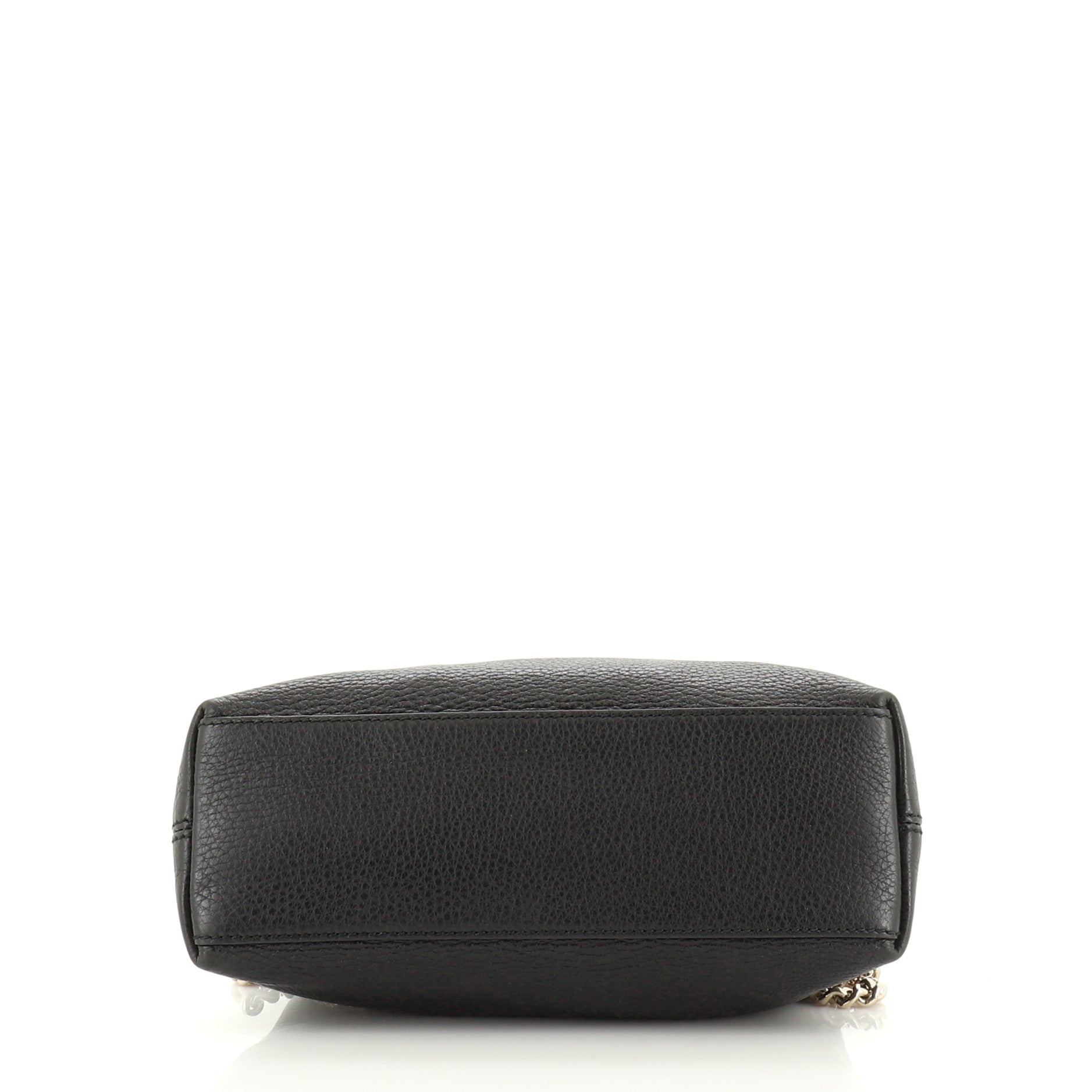 Soho Chain Strap Shoulder Bag Leather Mini