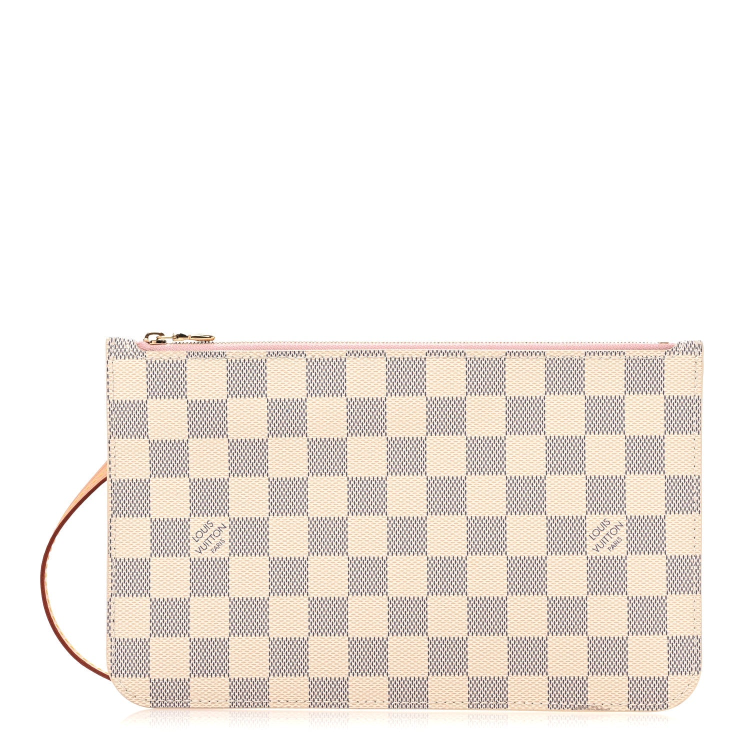 Damier Azur Neverfull MM GM Pochette Rose Ballerine