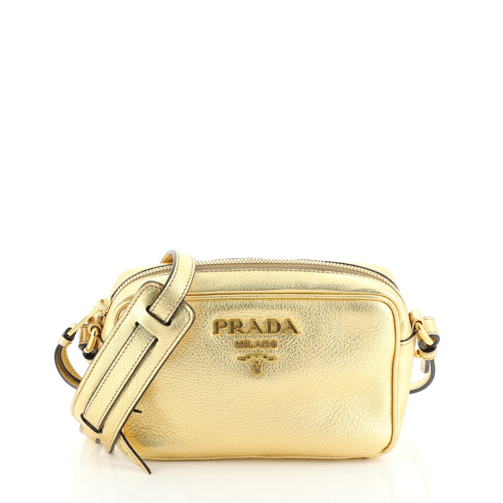 Zip Crossbody Bag Vitello Daino Mini