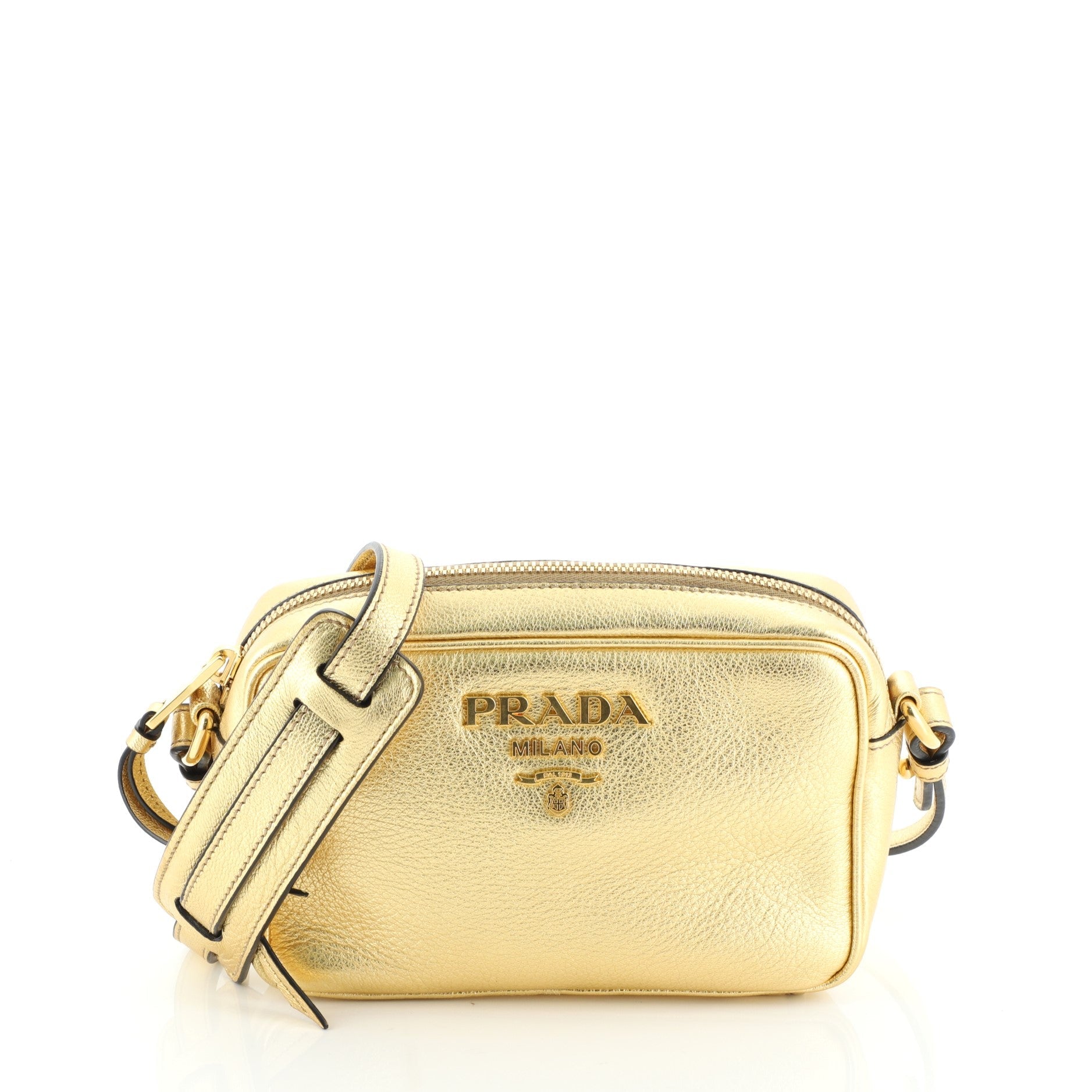 Zip Crossbody Bag Vitello Daino Mini