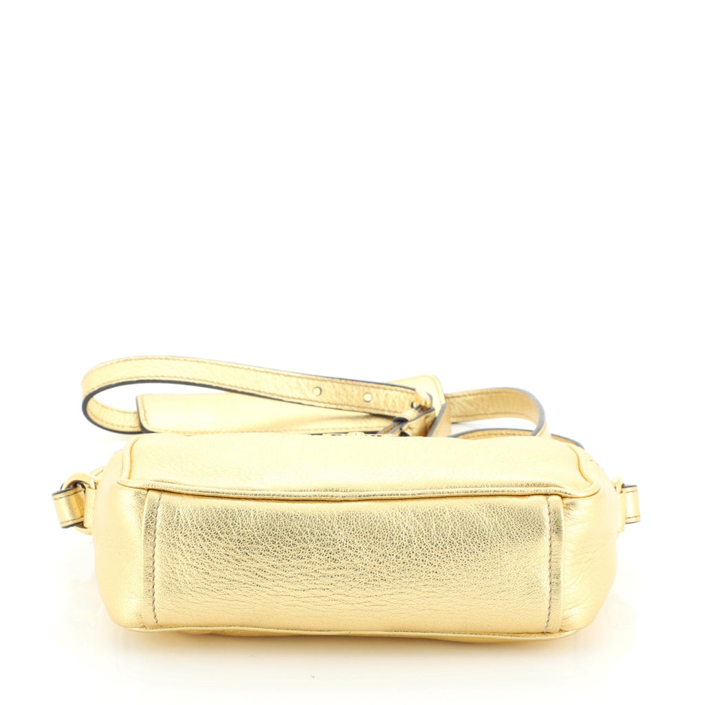 Zip Crossbody Bag Vitello Daino Mini