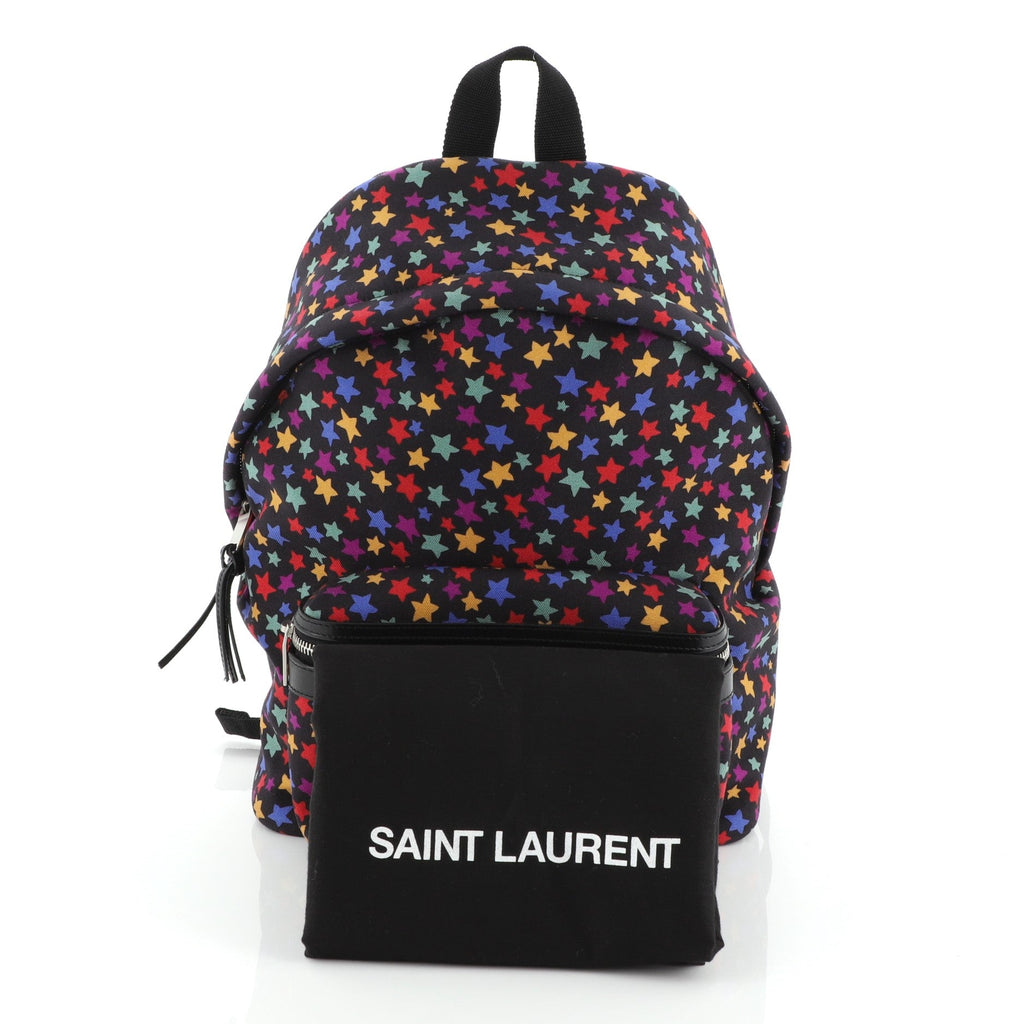 City Backpack Printed Canvas Mini