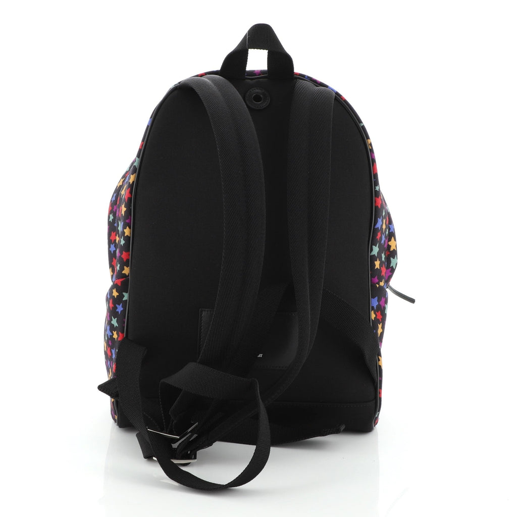 City Backpack Printed Canvas Mini