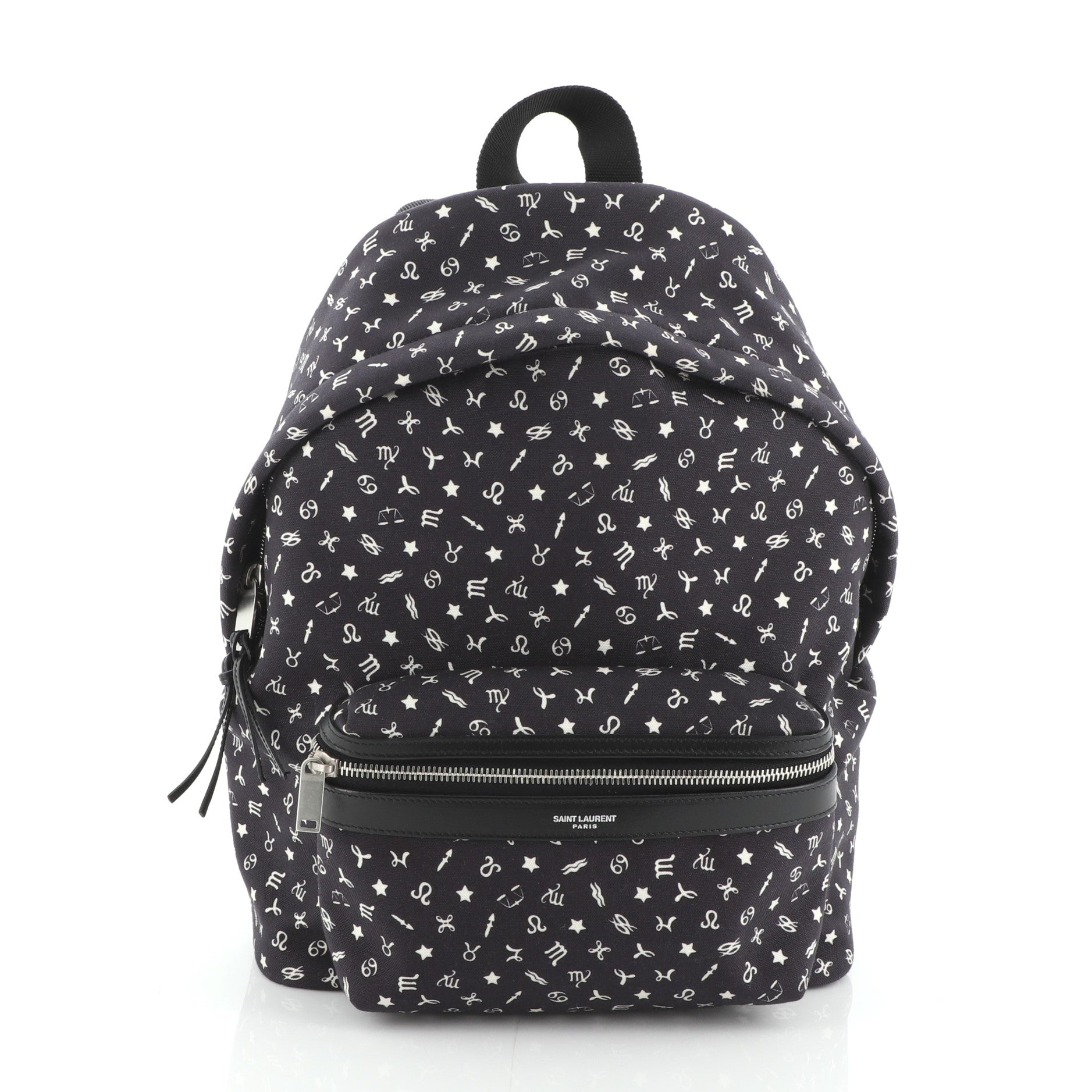 City Backpack Printed Canvas Mini