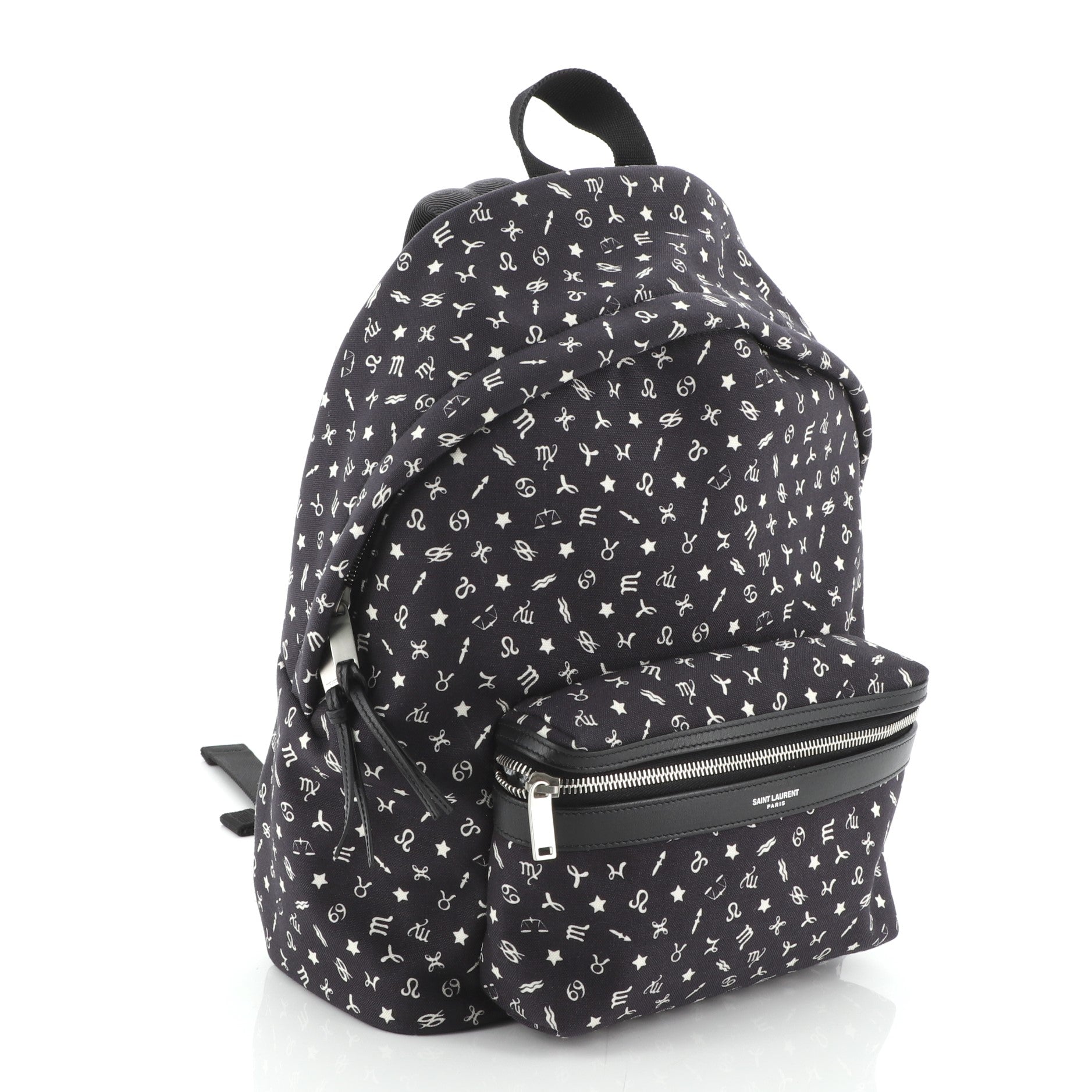 City Backpack Printed Canvas Mini