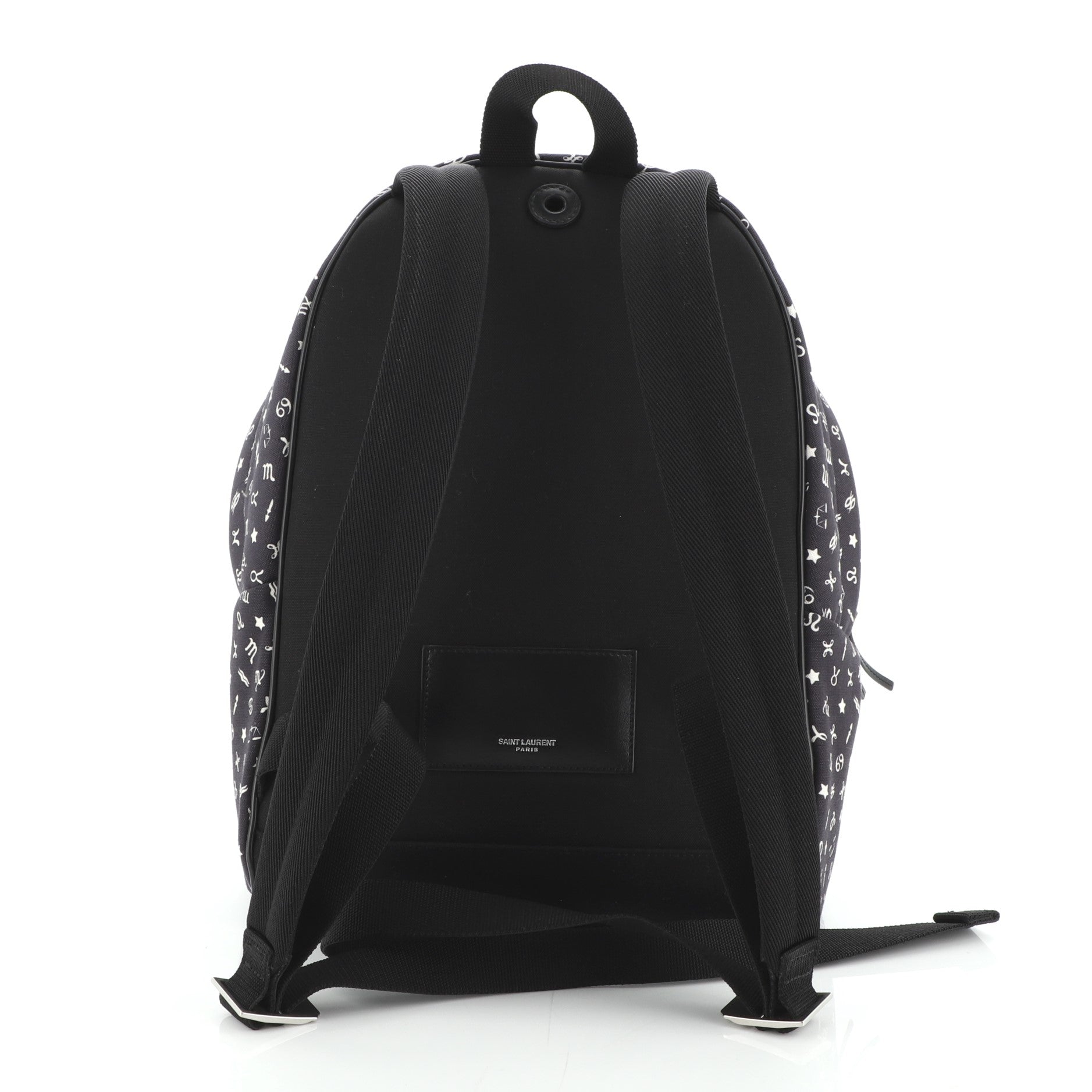 City Backpack Printed Canvas Mini