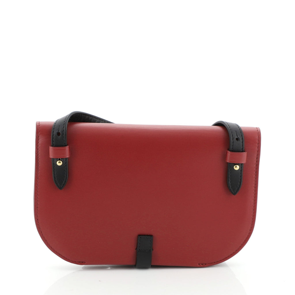 Multifunction Strap Clutch Leather