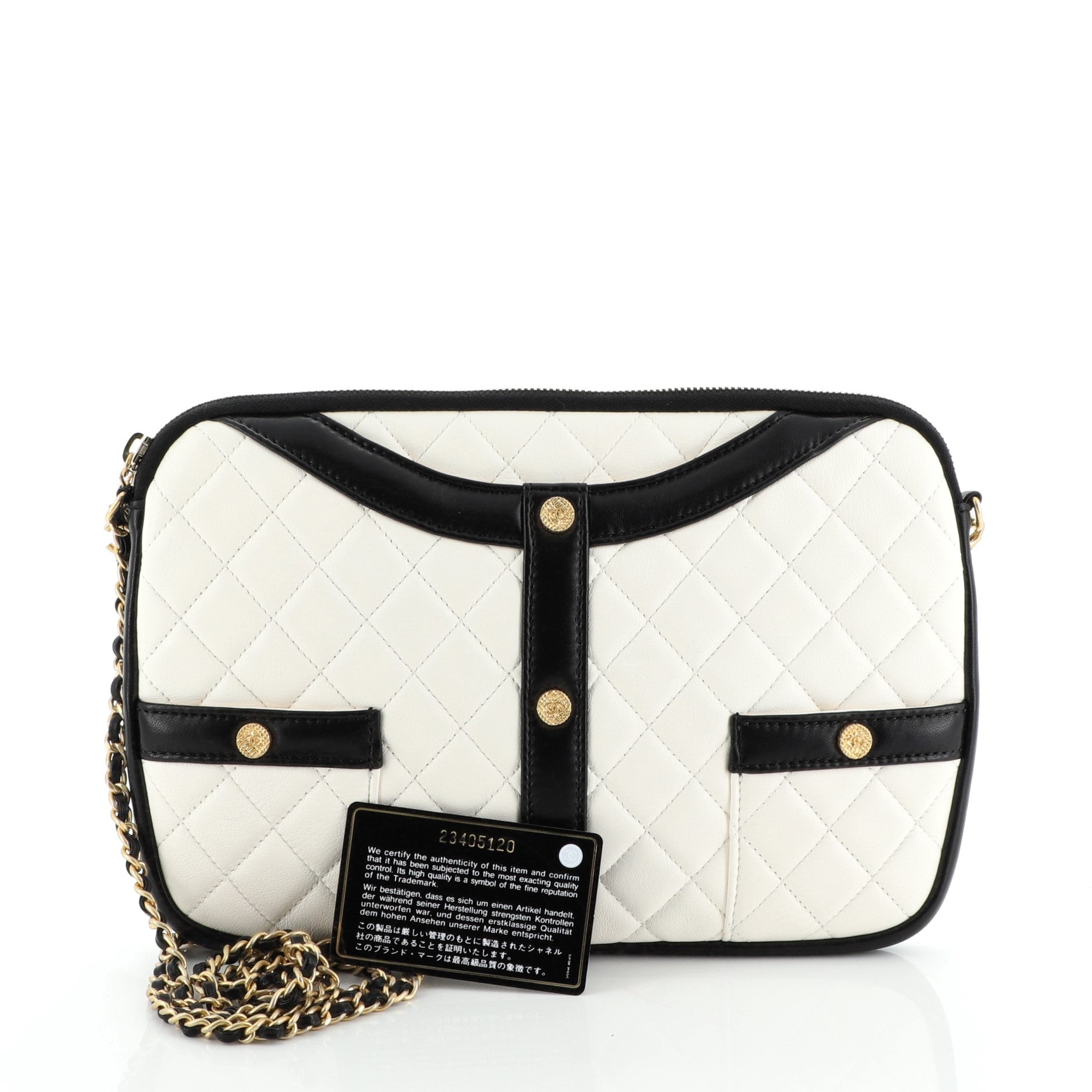 Girl Clutch on Chain Quilted Lambskin Medium