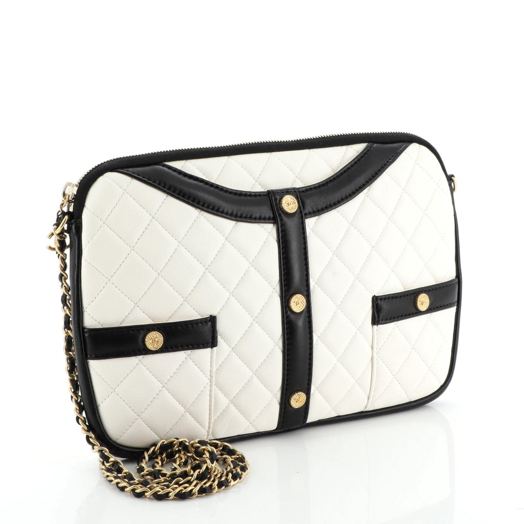 Girl Clutch on Chain Quilted Lambskin Medium