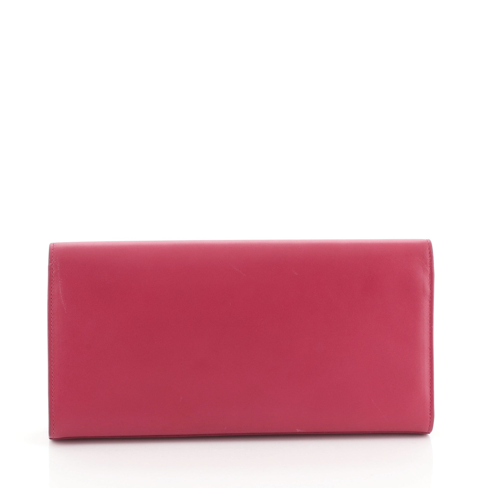 Classic Monogram Clutch Leather Long