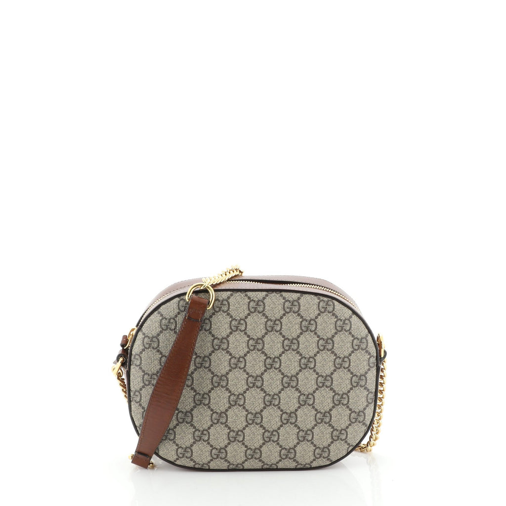 Chain Crossbody Bag GG Coated Canvas Mini