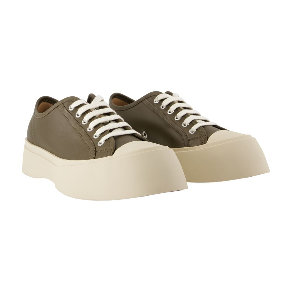 Women's Sneakers - Marni - Leather - Green