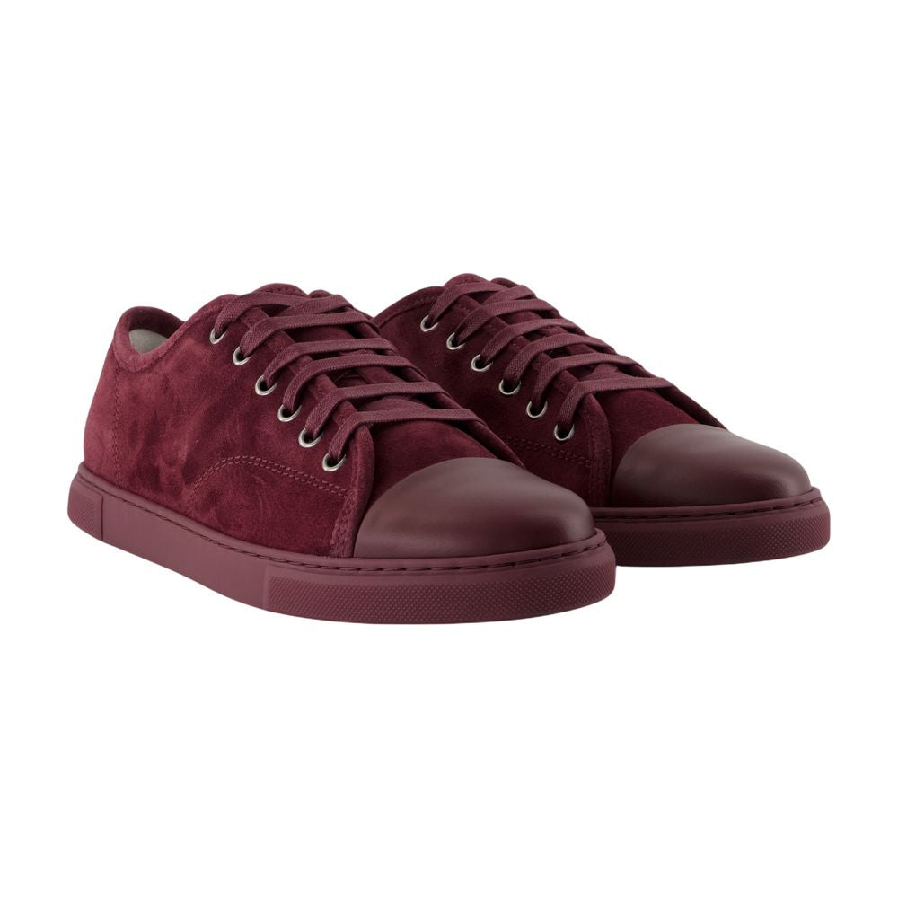 Women's Dbb1 Sneakers - Lanvin - Leather - Burgundy