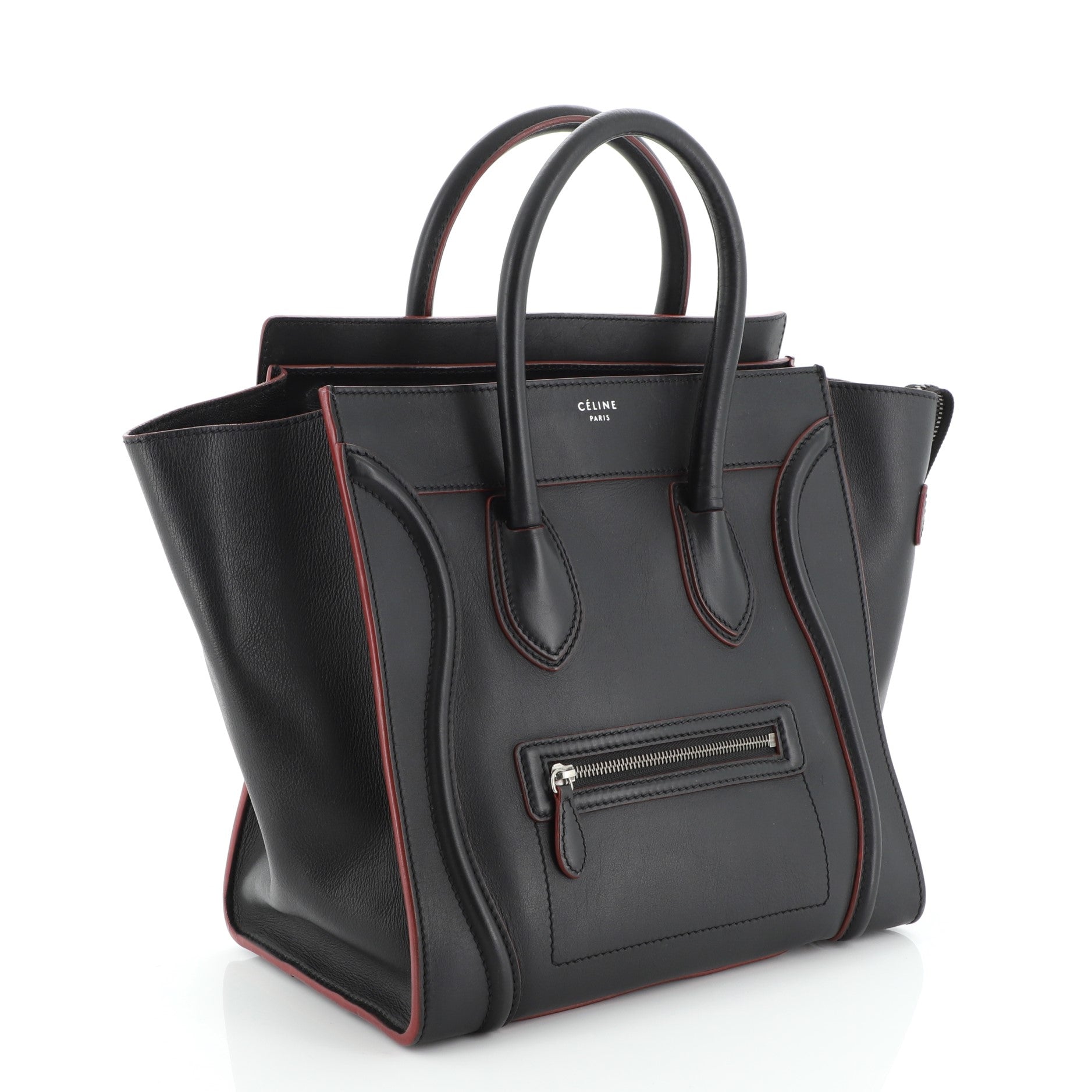 Luggage Bag Smooth Leather Mini