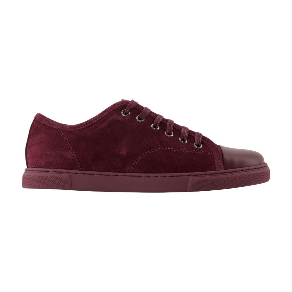 Women's Dbb1 Sneakers - Lanvin - Leather - Burgundy