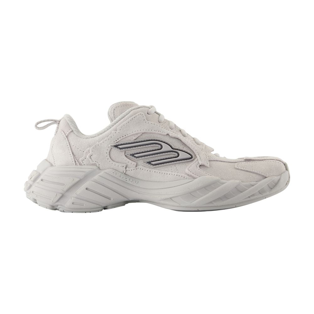 Women's Monday Sneakers - Balenciaga - Leather - Grey