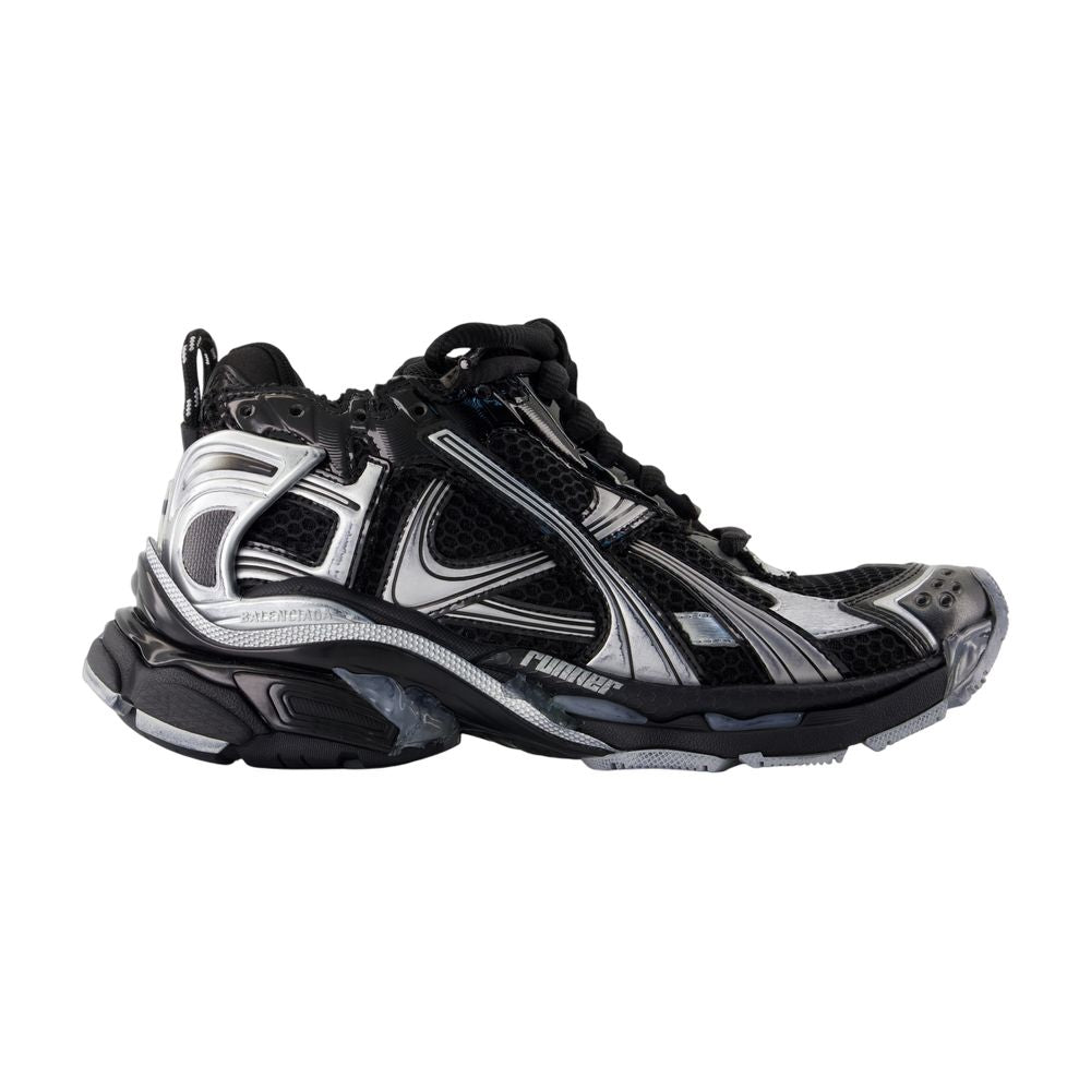 Women's Runner Sneakers - Balenciaga - Synthetic - Black