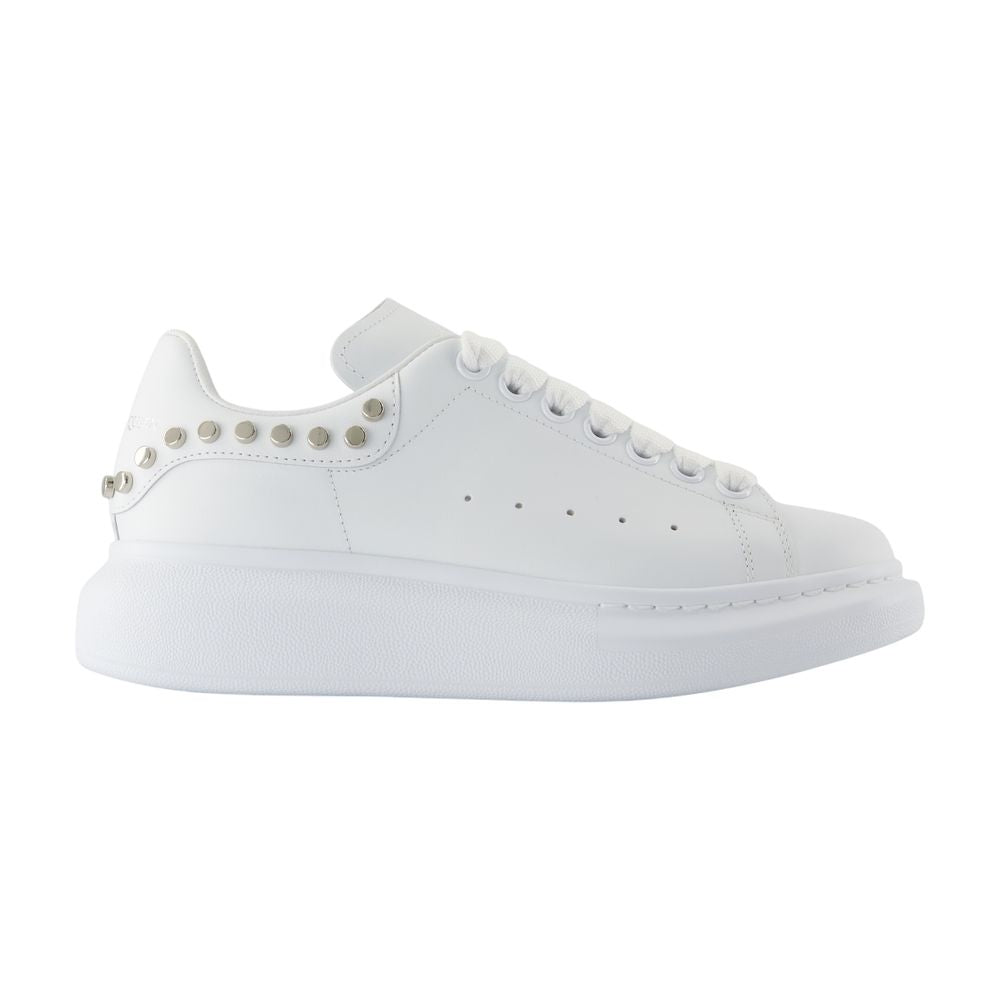 Women's Oversized Sneakers - Alexander McQueen - Leather - White