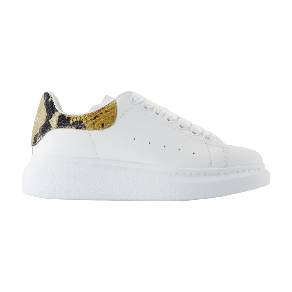 Women's Oversized Sneakers - Alexander McQueen - Leather - White