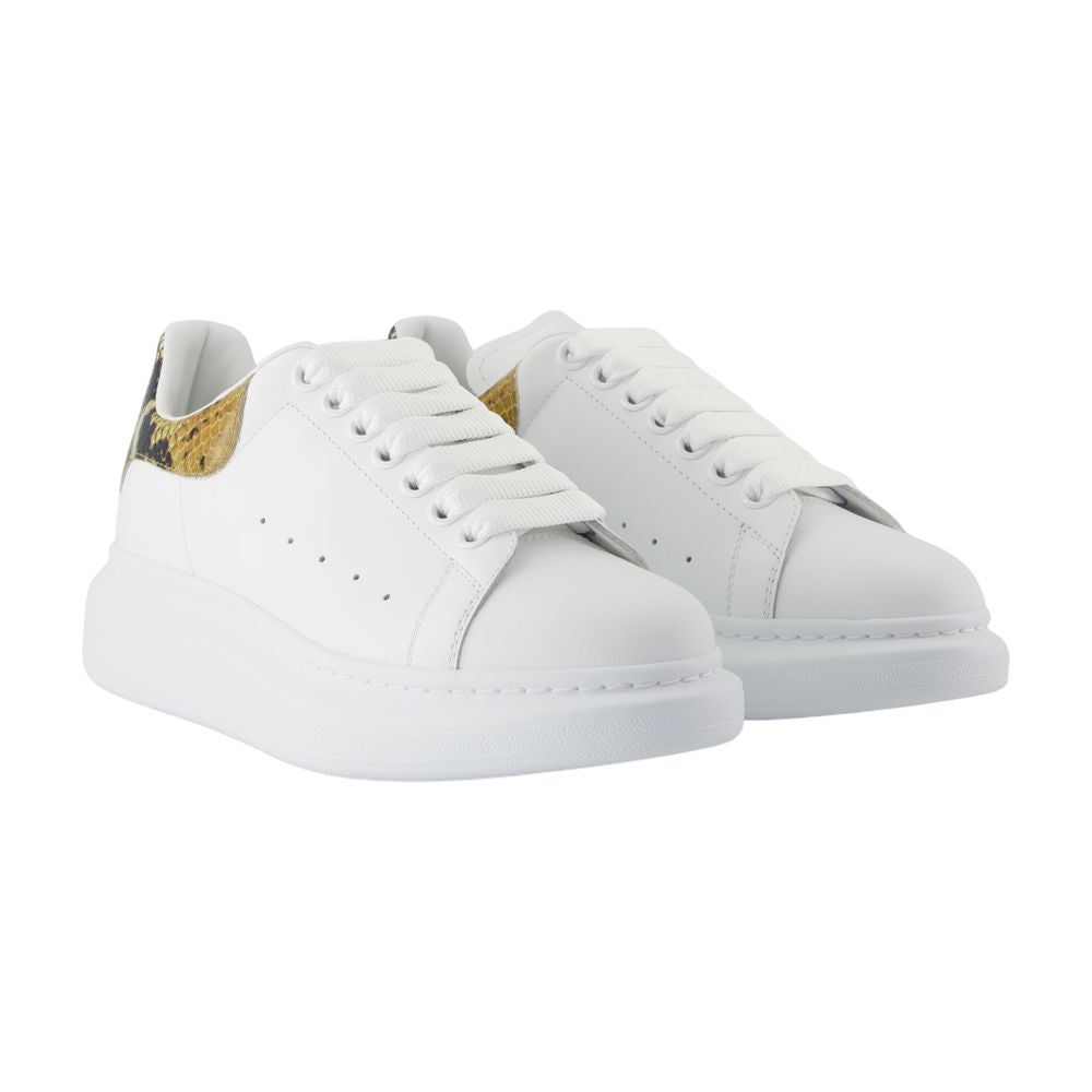 Women's Oversized Sneakers - Alexander McQueen - Leather - White