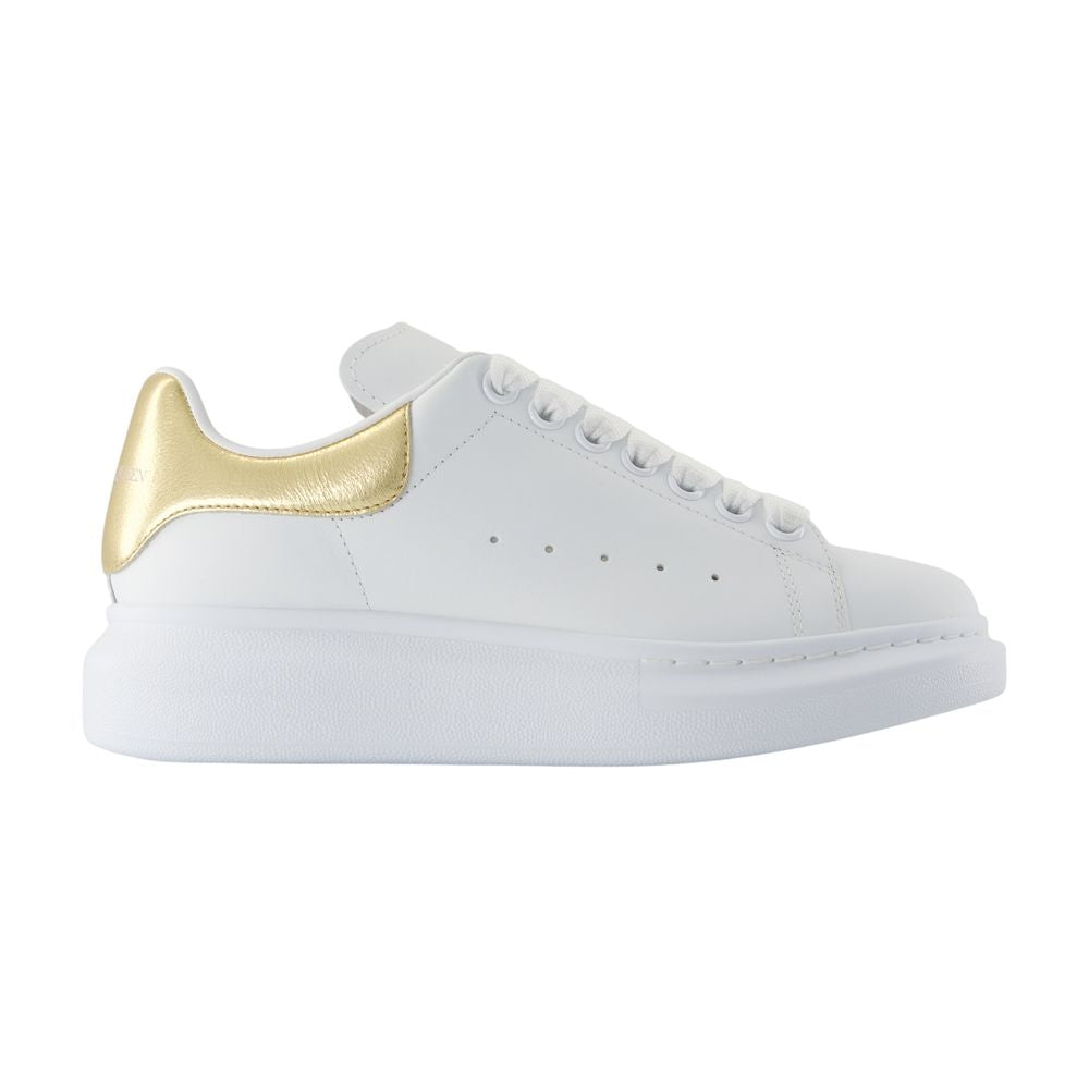 Women's Oversized Sneakers - Alexander McQueen - Leather - White