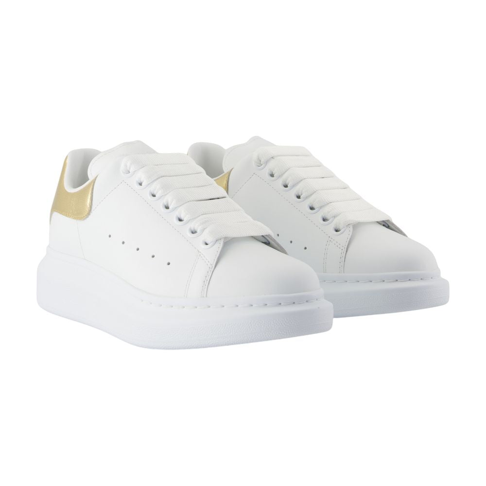 Women's Oversized Sneakers - Alexander McQueen - Leather - White