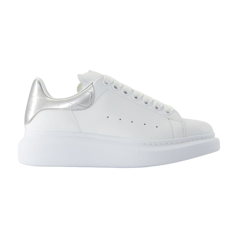 Women's Oversized Sneakers - Alexander McQueen - Leather - White