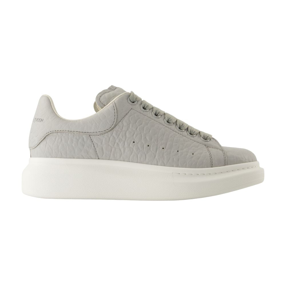 Women's Oversized Sneakers - Alexander McQueen - Leather - Grey
