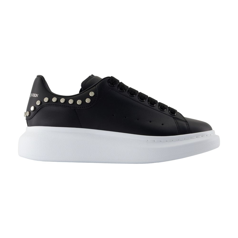 Women's Oversize Sneakers - Alexander McQueen - Leather - Black
