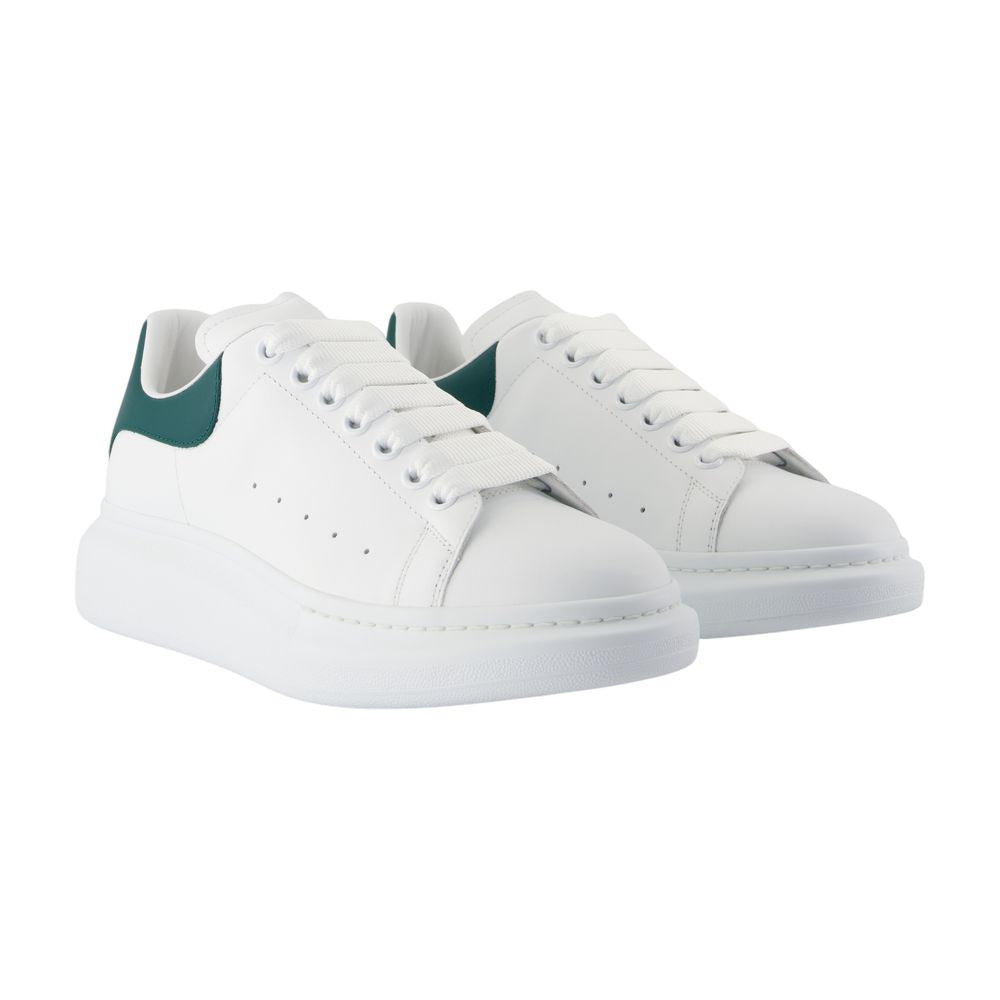 Women's Oversized Sneakers - Alexander McQueen - Leather - White