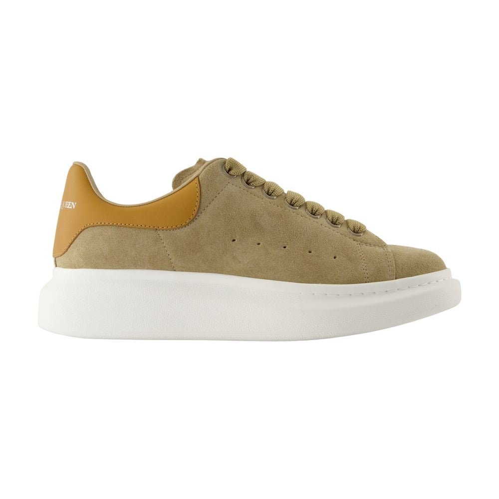 Oversize Sneakers - Alexander McQueen - Leather - Beige