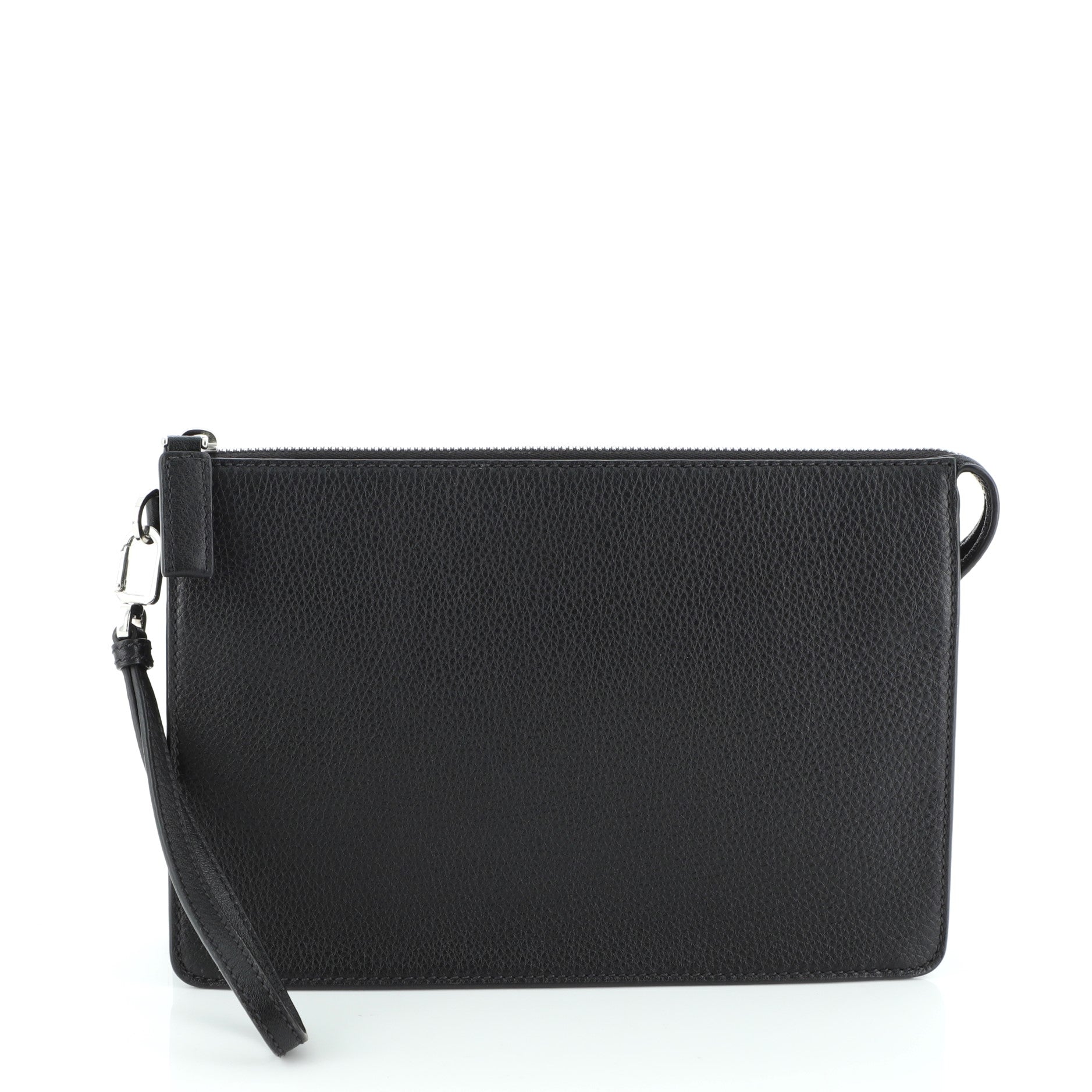 Wristlet Clutch Leather