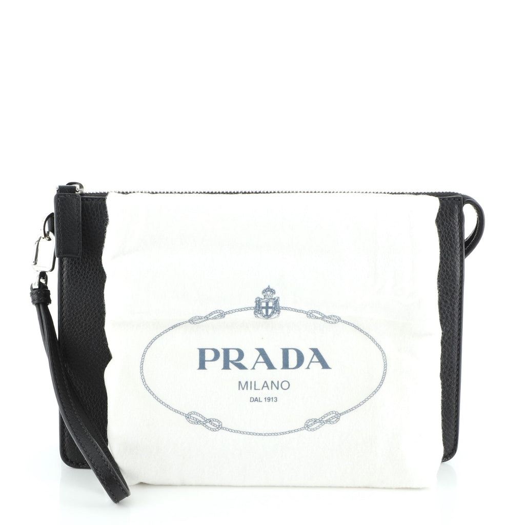 Wristlet Clutch Leather