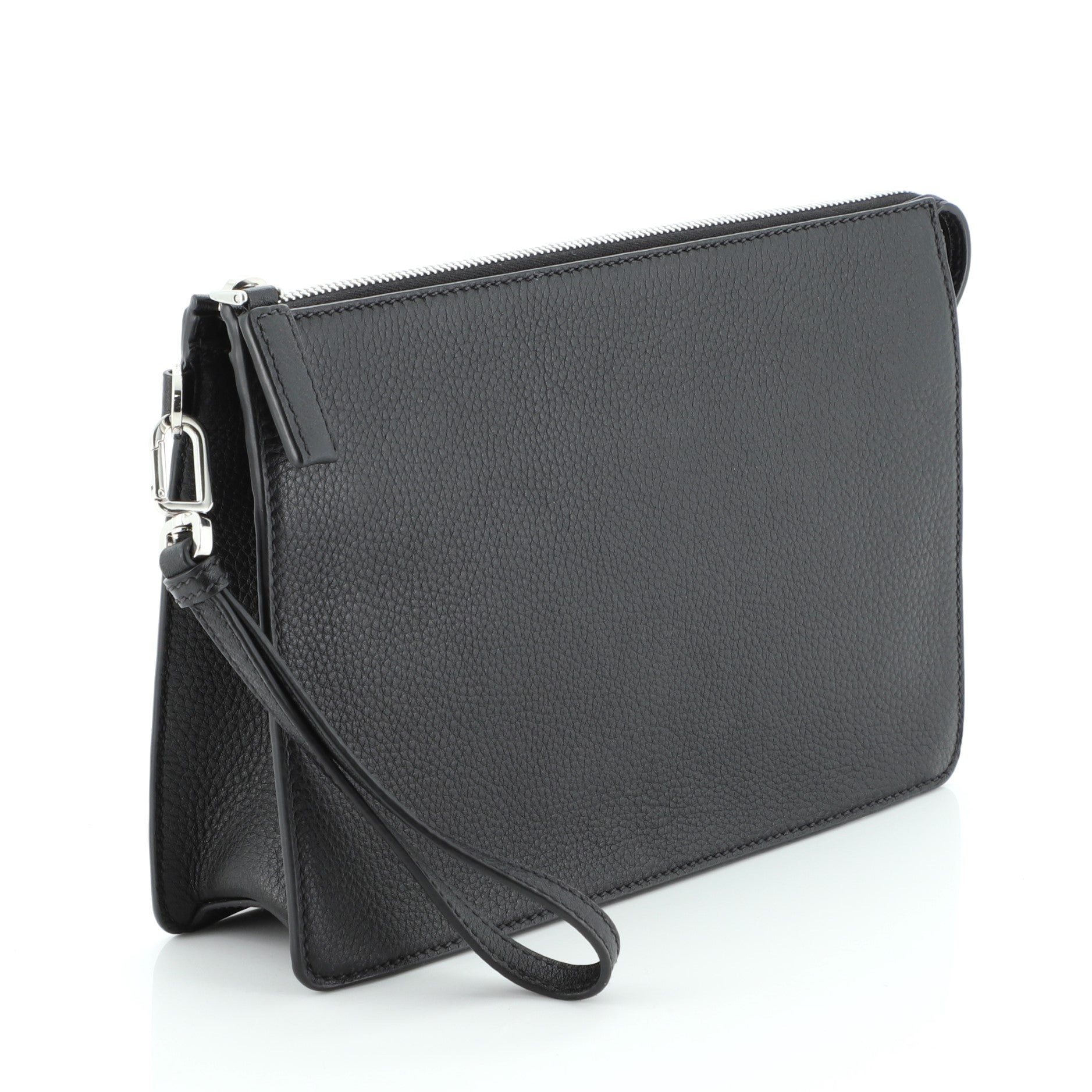 Wristlet Clutch Leather
