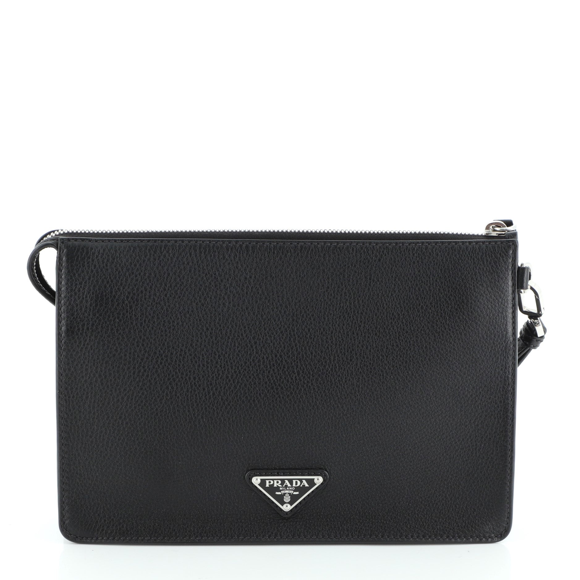 Wristlet Clutch Leather