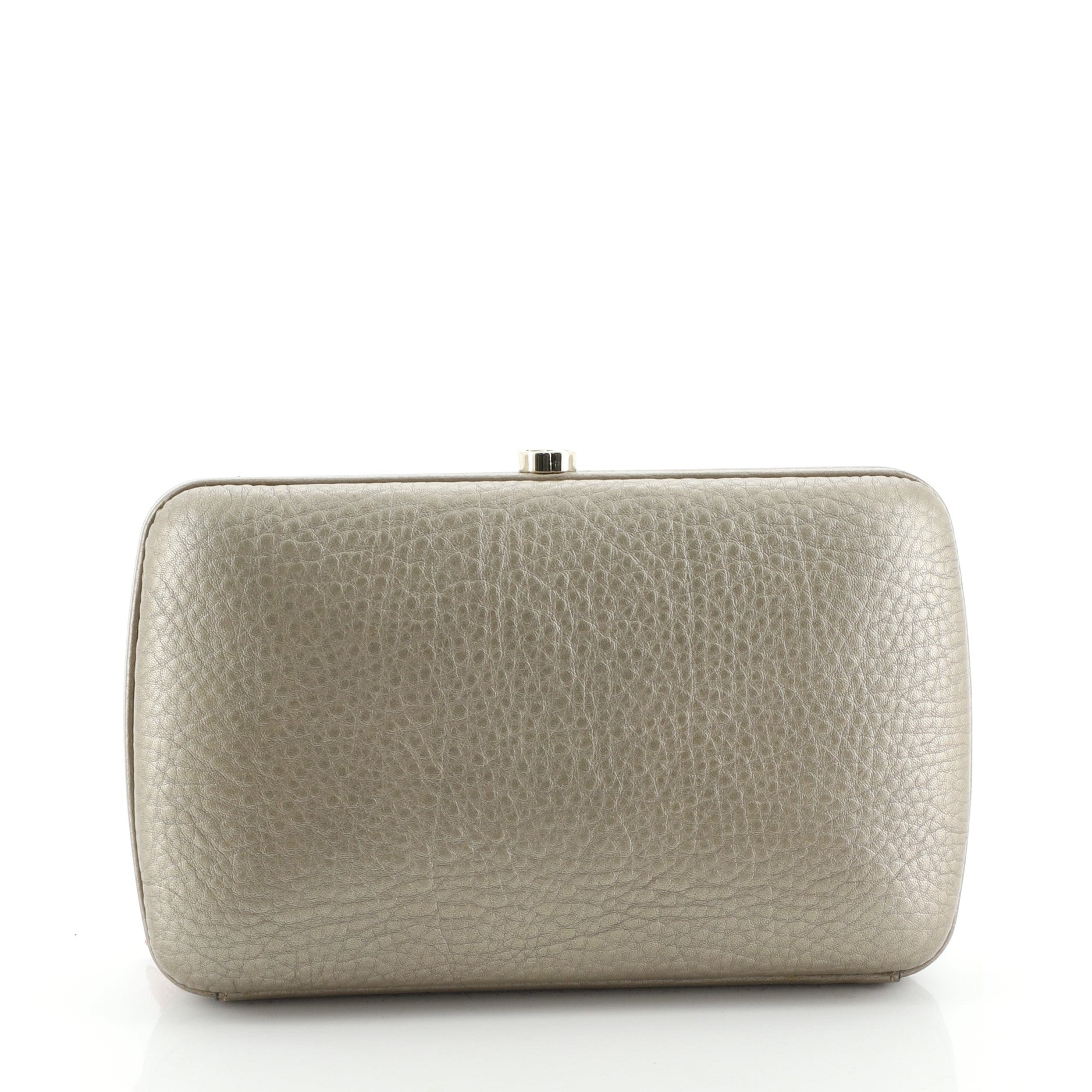 Broadway Box Clutch Embellished Leather