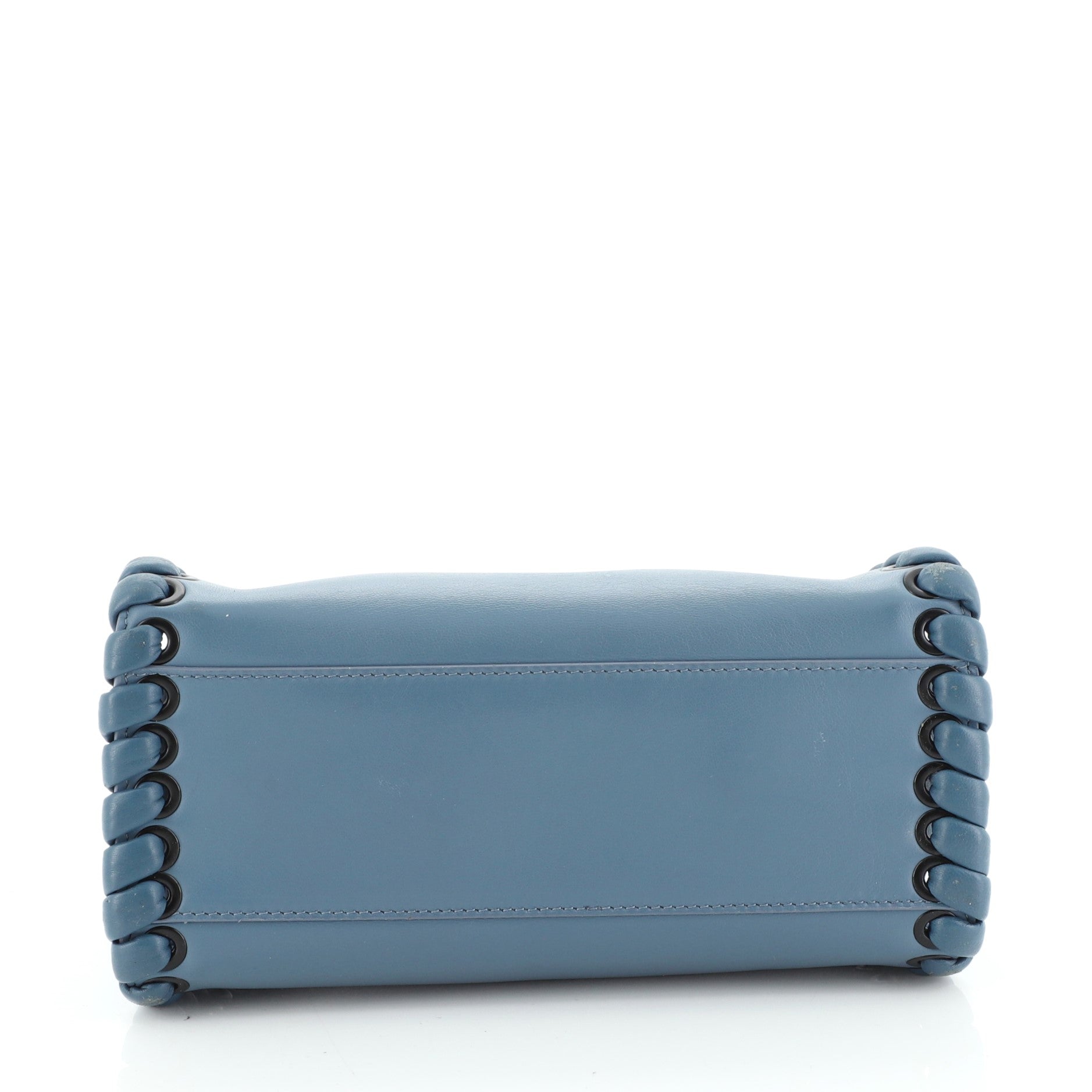Peekaboo Bag Whipstitch Leather Mini