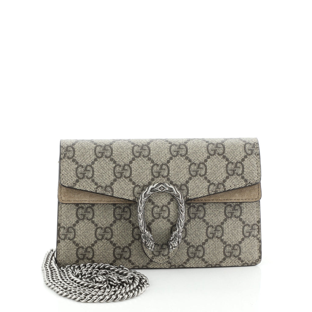 Dionysus Bag GG Coated Canvas Super Mini