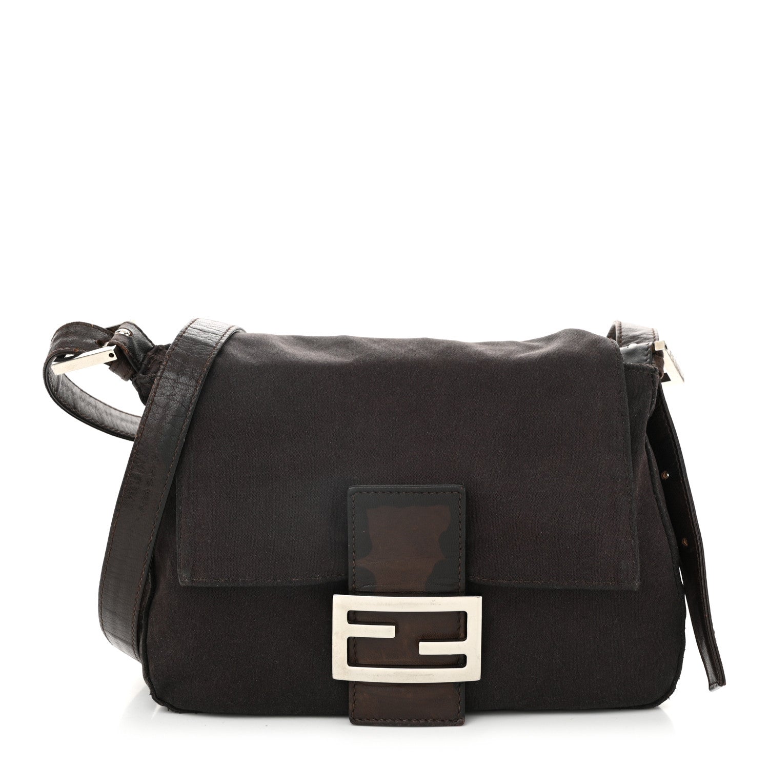 Nylon Mama Crossbody Brown