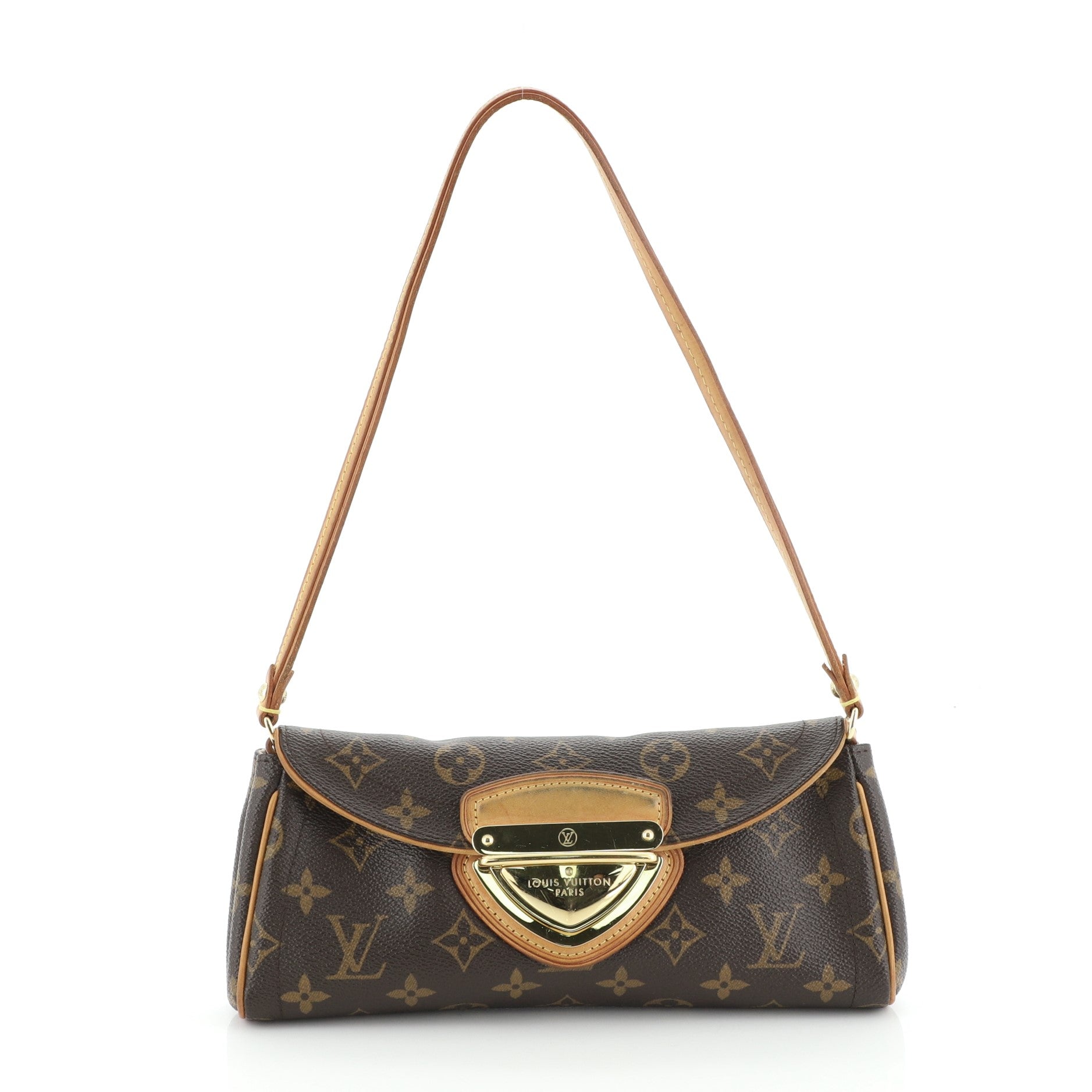 Beverly Clutch Monogram Canvas