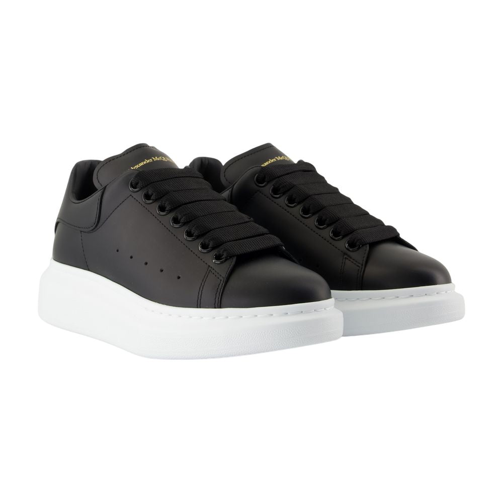 Women's Sneakers Oversized - Alexander McQueen - Leather - Black