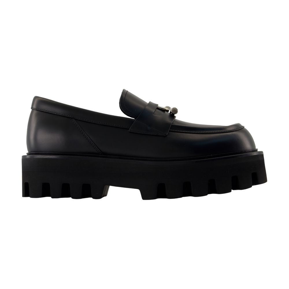 Women's Loafers - Alexander McQueen - Leather - Black