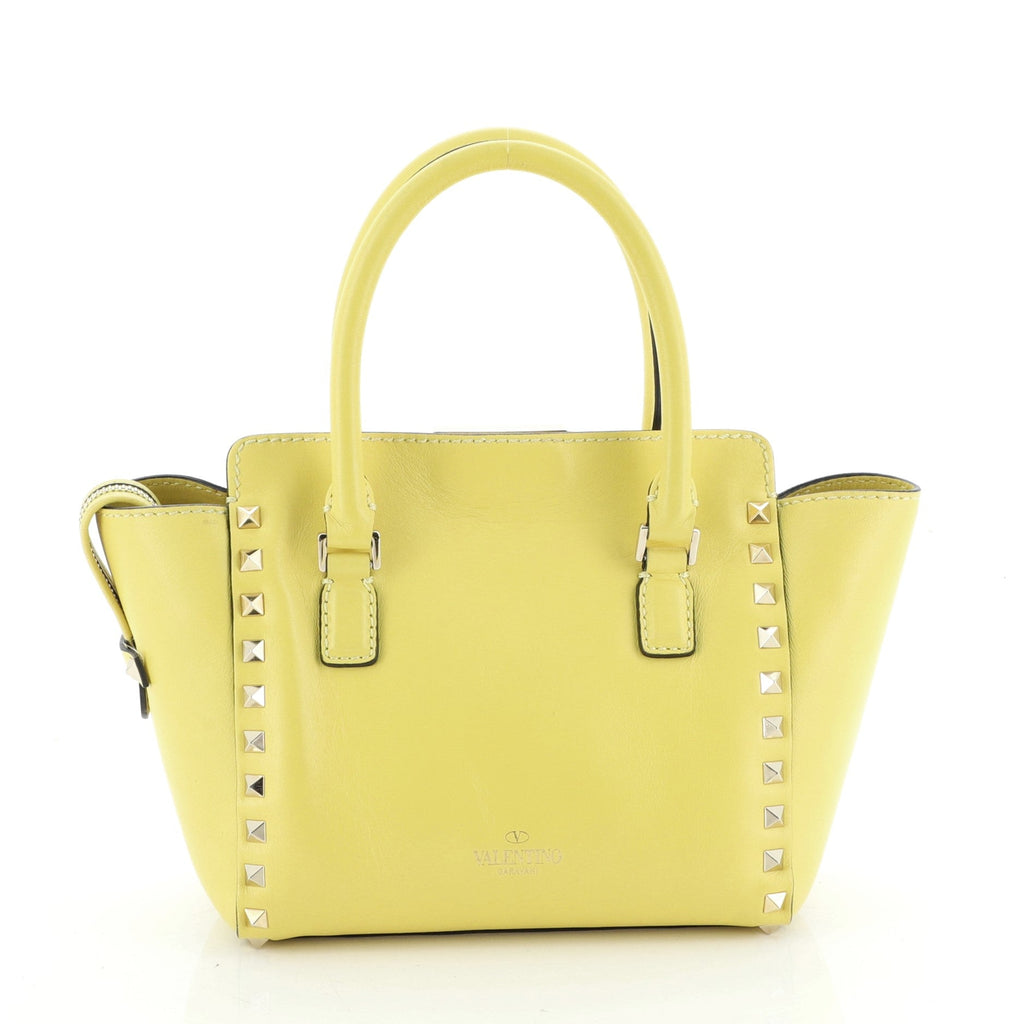 Rockstud Tote Rigid Leather Mini