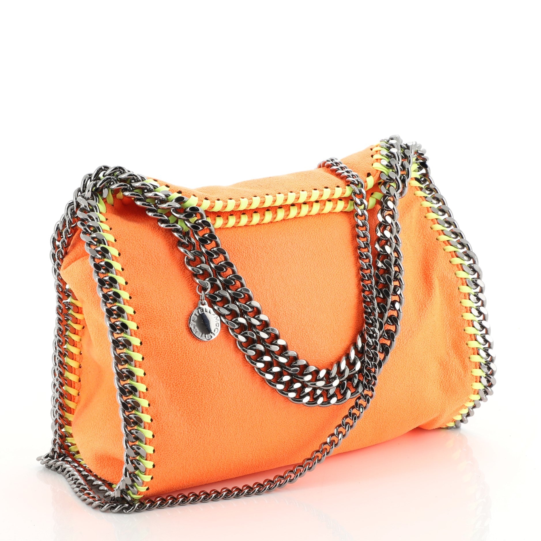 Falabella Fold Over Crossbody Bag Shaggy Deer Mini