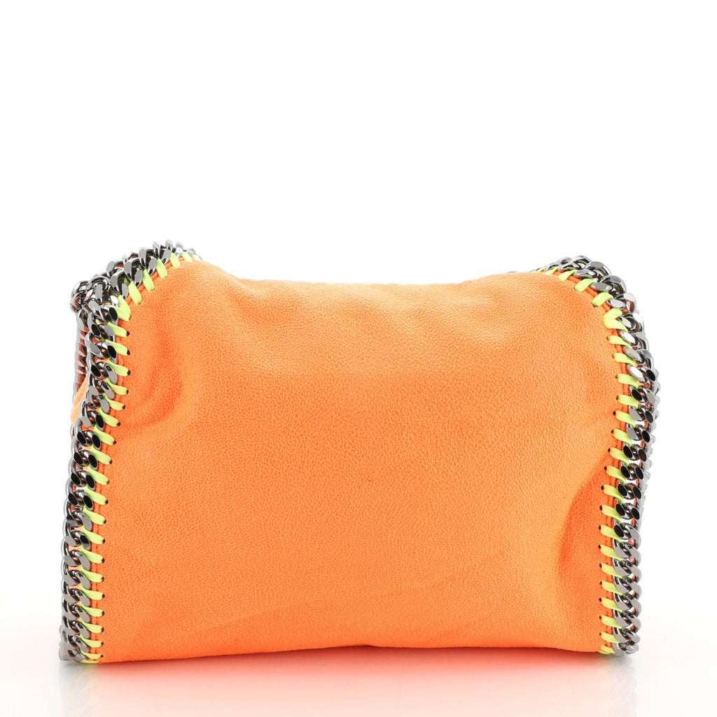 Falabella Fold Over Crossbody Bag Shaggy Deer Mini