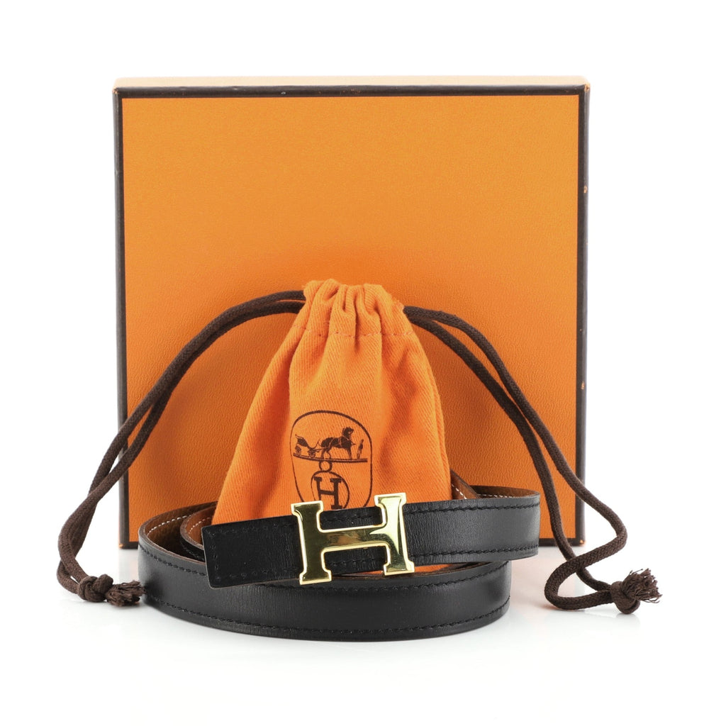 Constance Reversible Belt Leather Thin 70