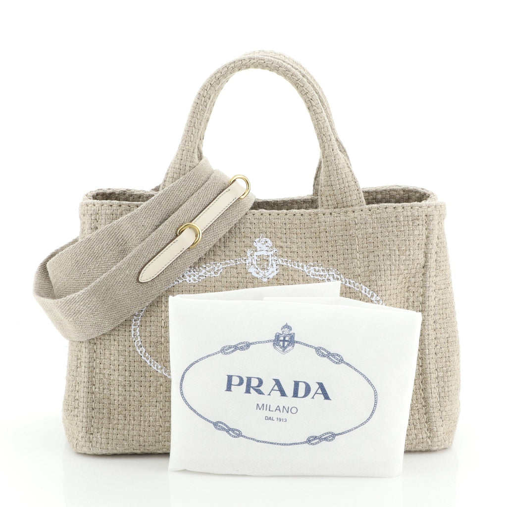 Canapa Convertible Tote Straw Mini
